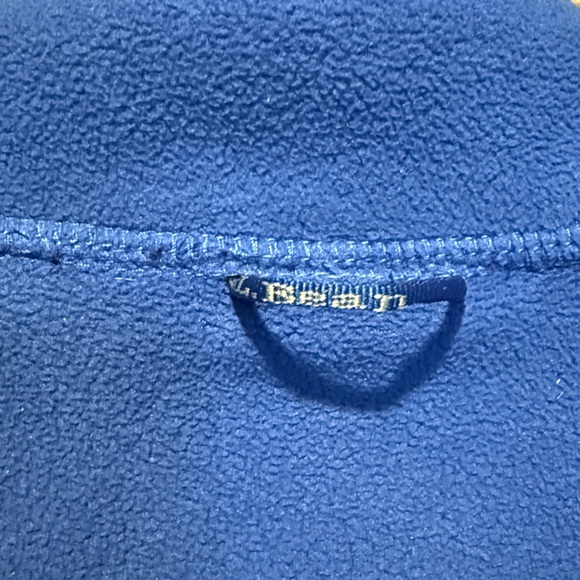 💰BOGO FREE L.L. Bean Full Zip Fleece Jacket Coat L 14-16 - Picture 8 of 10